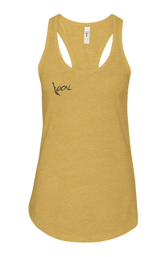 LOCAL Womens Racerback Tank - Light | 1533