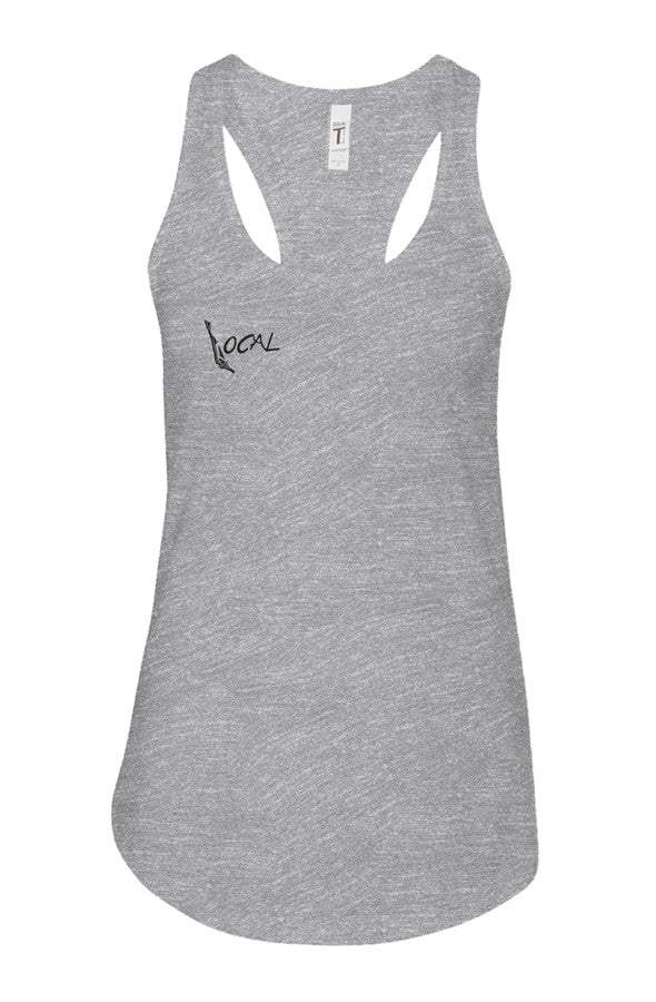 LOCAL Womens Racerback Tank - Light | 1533